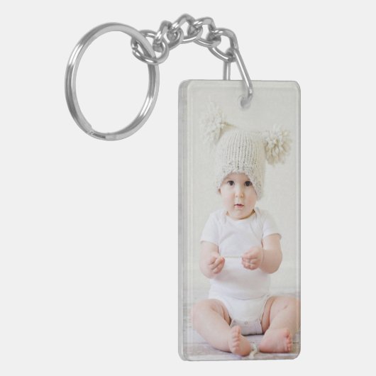 個人カスタム写真 キーホルダー (正面左)