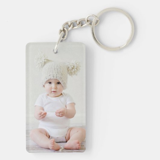 個人カスタム写真 キーホルダー (裏面)