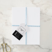 個人カスタム向けのブランドのギフト企業のラベル ギフトタグ (より糸付き)