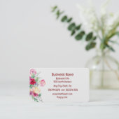 個人カスタム国フローラ名刺 名刺 (スタンド正面)