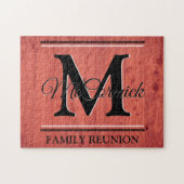 個人カスタム家族懇親会屋内活動 ジグソーパズル (横)