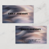 個人カード、抽象芸術 名刺 (正面/裏面)