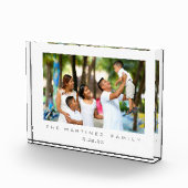 個人コンテンポラリー家族の写真壁 フォトブロック (右)