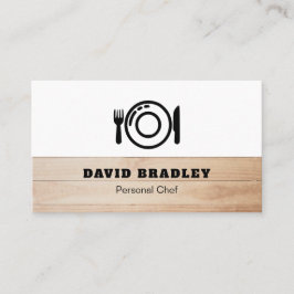 個人シェフ 名刺