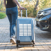 個人シンプル客の結婚住所 シール (スーツケースインサイチュ)