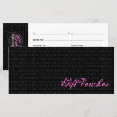 個人スタイリストギフト証明書 (正面/裏面)