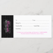 個人スタイリストギフト証明書 (裏面)