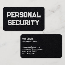 個人セキュリティ名刺