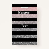 個人バッジ、プロフェッショナル バッジ (裏面)