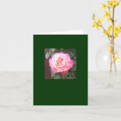 個人バラ カード (黄色い花)