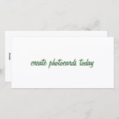 個人フォトカード シーズンカード (正面/裏面)