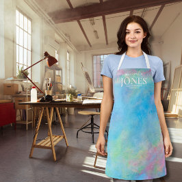 個人ブランドのビジネスロゴモダン抽象芸術 エプロン