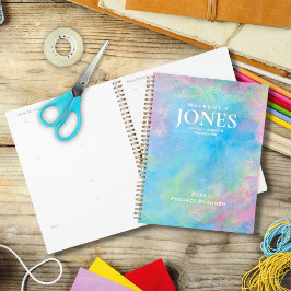 個人ブランドのビジネスロゴモダン抽象芸術 プランナー手帳