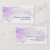 個人モダンユニークトレンディー 名刺 (正面/裏面)