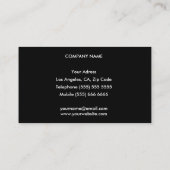 個人事業カード 名刺 (裏面)