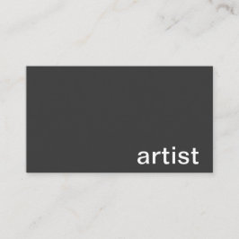 個人事業カード(芸術家) 名刺