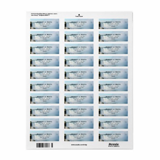 個人住所 シール (フルシート)