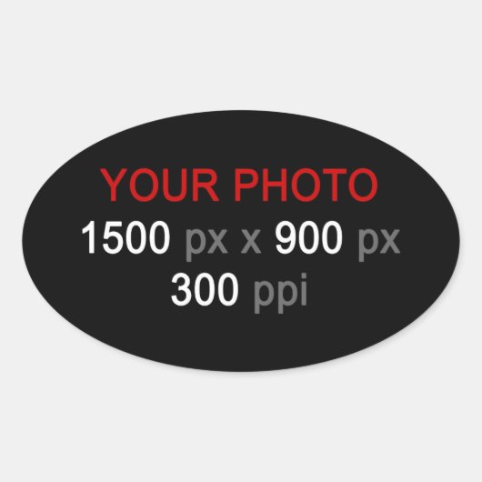 個人創造 楕円形シール (正面)