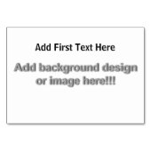 (個人化して下さい) "あなたの"個人的なtouchを加えて下さい。 味方される2 テーブルナンバー (正面)