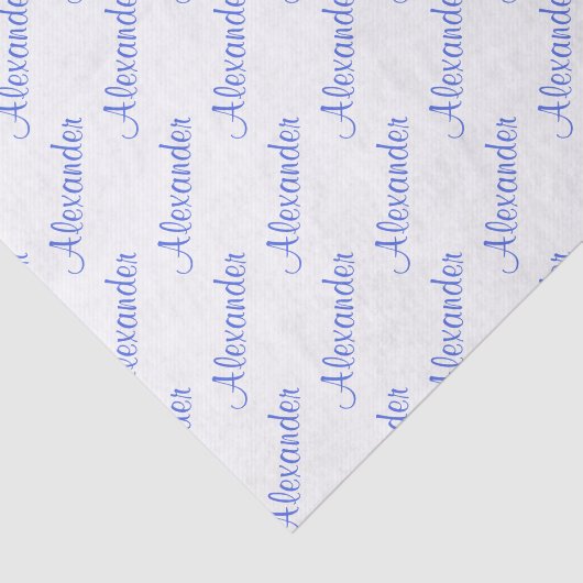 個人化して下さい: 男の子の一流の青い誕生会のテーマ 薄葉紙 (詳細)