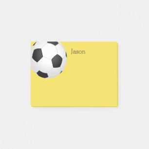 個人化なるべきカスタムなサッカーボールのポスト・イット ポストイット