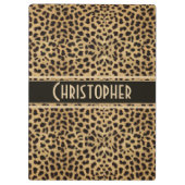 個人化なるべきヒョウの点 クリップボード (裏面)