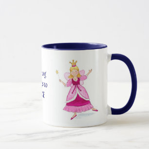 個人化なるべき妖精のプリンセスのマグ マグカップ