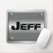 個人名の金属のマウスパッド マウスパッド (マウス)