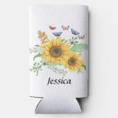 個人名ひまわり春 スリム缶クーラー (裏面)