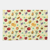 個人名トロピカルフルーツと野菜 キッチンタオル (横)