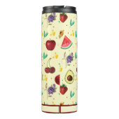 個人名トロピカルフルーツと野菜 タンブラー (裏面)