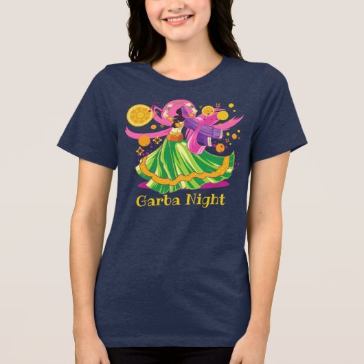個人名入りガルバの夜ダンサー トライブレンドTシャツ (正面)