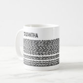 個人名入り隠しメッセージ 希望の光 コーヒーマグカップ (正面左)