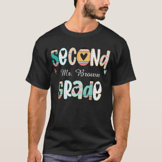 個人名入り2年生担任教師Tシャツ Tシャツ