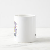 個人名入り5年生担任教師感謝ギフト コーヒーマグカップ (中央)