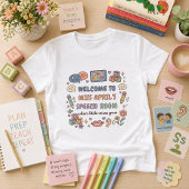 個人名入りSLPスピーチルーム先生 Tシャツ