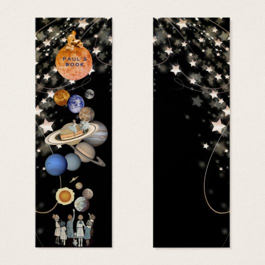 個人名占星術の星の惑星ヴィンテージ (正面&裏面)