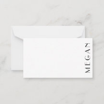 個人名白黒ミニマル