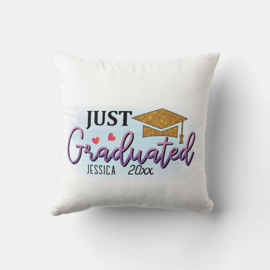 個人名2023年卒業 クッション (裏面)