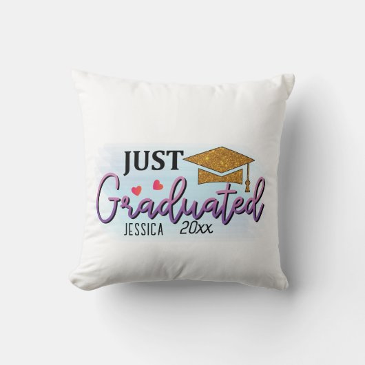 個人名2023年卒業 クッション (正面)