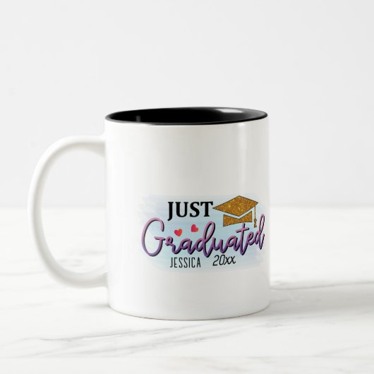 個人名2023年卒業 ツートーンマグカップ (左)