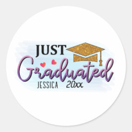 個人名2023年卒業 ラウンドシール