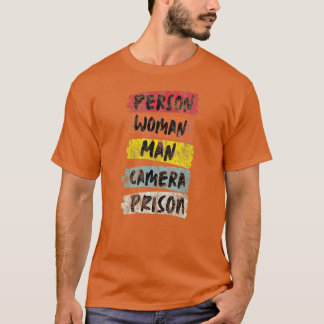 個人女性男性カメラ刑務所 – 14 Tシャツ