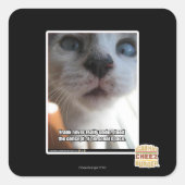 個人宇宙 スクエアシール (正面)