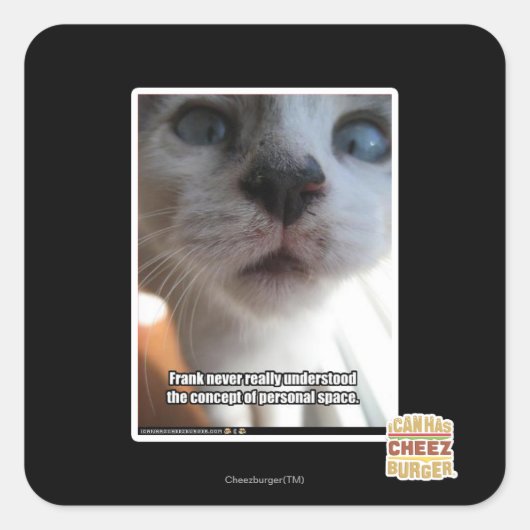 個人宇宙 スクエアシール (正面)