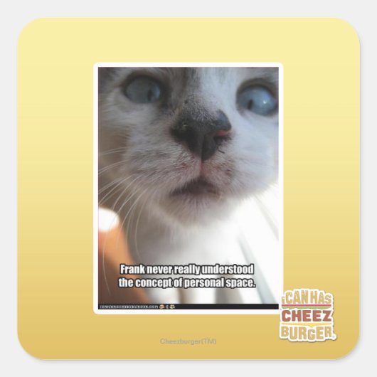 個人宇宙 スクエアシール (正面)