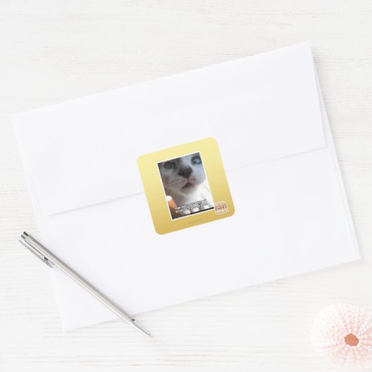 個人宇宙 スクエアシール (封筒)