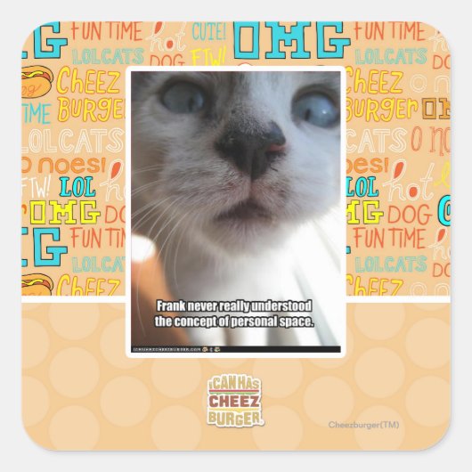 個人宇宙 スクエアシール (正面)