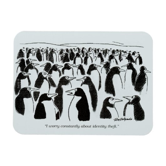 個人情報の盗難 マグネット (横)