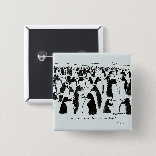 個人情報漏洩 缶バッジ (正面&裏面)